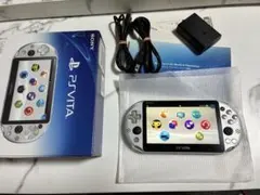 psvita 2000 シルバー　動作OK 未使用に近い　美品