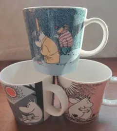 アラビア ムーミン マグカップ 3個セット