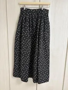 SLOBE IENA ドットフレアスカート　試着のみタグ付き