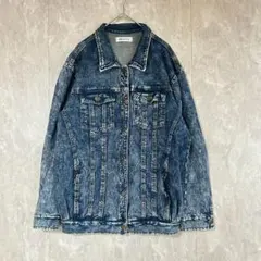 BROWNY ブラウニー デニム風ジャケット F ブルー コットン Gジャンのサムネイル