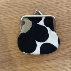 マリメッコ　がま口ポーチ　コインケース