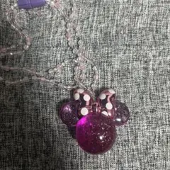 ディズニー ミニー 光るおもちゃ ネックレス