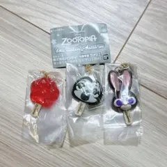 ズートピア アイスキャンディーチャーム 3個セット