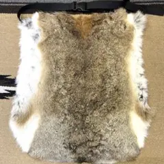 大判　ラビット　尻あて　尻皮　ヒップガード　ウサギ　毛皮敷物　キャンプ　スキー 楽天市場】【ラビット尻あて】ウサギ毛皮敷物【送料無料】[尻皮