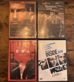 洋画 DVD アクション映画4本セット