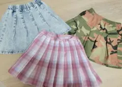 shein スカート　110 3枚セット