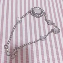 バッグチャーム MIUMIU 風 ビジューのサムネイル