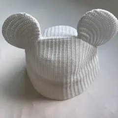 ディズニー 耳付きメッシュハット 白のサムネイル