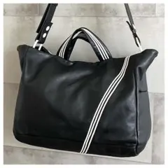 kawakawa 2way ショルダーバッグ ボストンバッグ 黒 カワカワのサムネイル