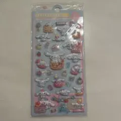 【新品】シナモロール　ぷっくり　立体シール　ボンボンドロップ　大人気　可愛い