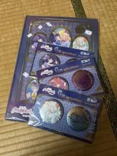 ウェブくじ プリティーオールフレンズ ブックレット ラストワン 缶バッジ