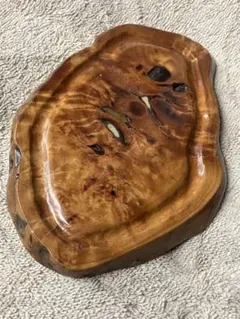 花台 一枚板 瘤杢 葡萄杢 盆栽台 銘木 クラフト材等16cm x 10cm - メルカリ