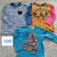 ミキハウス ダブルB 長袖ロンT 100 まとめ売り