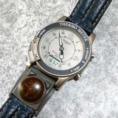 激レア中古動品◇RKA-5005◆カシオ ルーキー サーモメーター 2針アナデジ