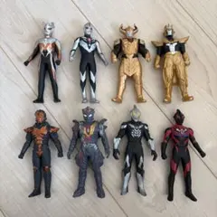 ウルトラマンソフビダークヒーローまとめ売り8点セット
