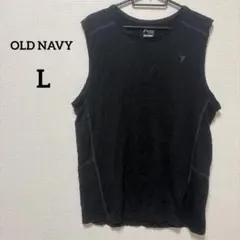 OLD NAVY 【L】ブラック ACTIVE GO-DRY タンクトップ
