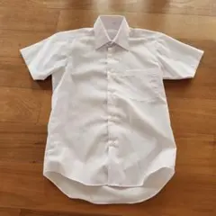 ホワイト 半袖シャツ 32-140