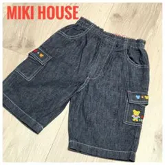 オールド　MIKI HOUSE デニム 半ズボン 110cm ハーフパンツ
