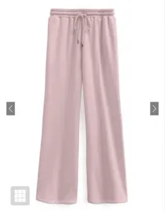 センターラインスウェットワイドパンツ［pm505a］