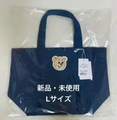 フェイラー オールドテディ ワッペントートバッグ ネイビー - メルカリ