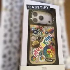 村上隆デザイン CASETiFY iPhone用ケース（16pro）白♡完売商品 - メルカリ