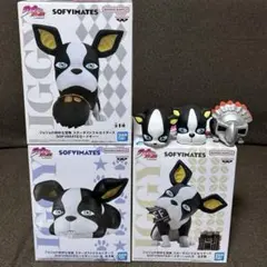 ジョジョの奇妙な冒険 SOFVIMATE ボールフィギュア　イギー　6点セット