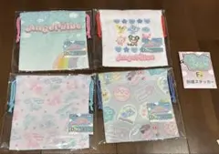 エンジェルブルー　エニマイくじ　D賞 巾着ポーチ　３種セット