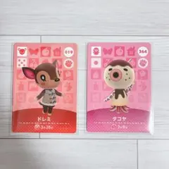 あつ森　amiibo カード　ドレミ　タコヤ