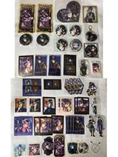 あ*ゅ様 悪魔執事と黒い猫 あくねこ ボスキ 缶バッジ ぱしゃこれ ステッカー