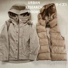 URBAN RESEARCH DOORS マウンテンパーカー　ダウンライナー付き