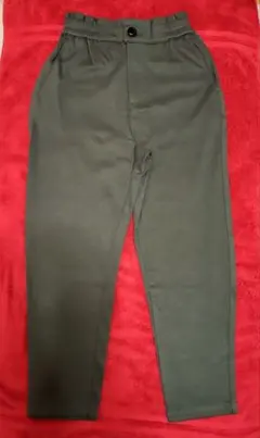 新品 ZARA パンツ カーキ XS