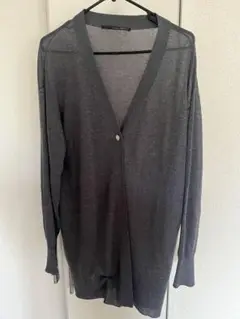 Z of Zampa Organic グレー カーディガン