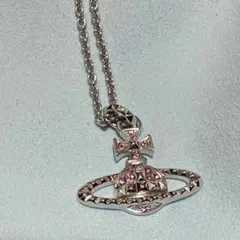 Vivienne Westwood ネックレス シルバー ピンク
