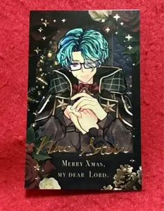 悪魔執事と黒い猫 あくねこ クリスマス ナック チェキ風カード 箔押し