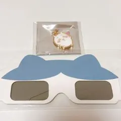 ちいかわ　メタルチャーム　3Dメガネ　【ちいかわパーク限定】