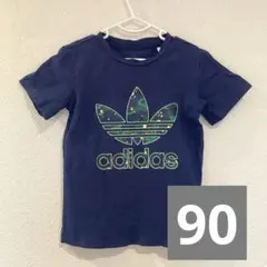 アディダス　トレフォイルロゴ　半袖tシャツ　キッズ　90cmのサムネイル