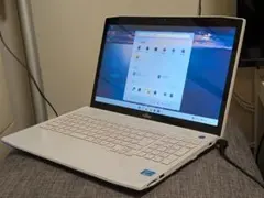 美品❣️設定済ですぐに使えるカメラ付ノートパソコン✨メモリ8GB✨SSD