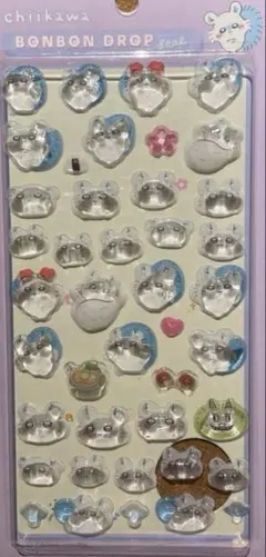 ちいかわモモンガ⚫️ボンボンドロップシール