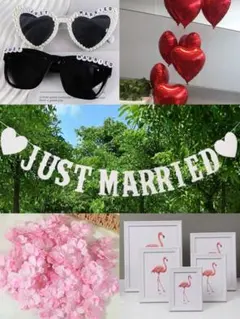 ウェディング　装飾・前撮用　装飾セット