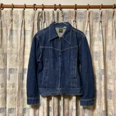 【美品】LEE 70's 〜80's デニムジャケット　濃紺　USA製