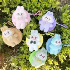 ラブブlabubuぬいぐるみキーホルダー キッズコイン入れポーチ