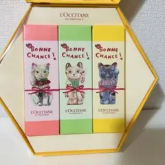 ロクシタン　招き猫ハンドクリーム　ナタリーレテ　ギフト