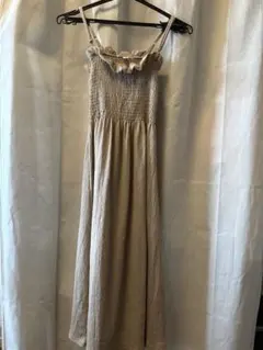 フリル　キャミワンピース キャミワンピ