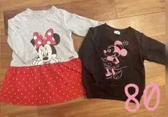 ミニー80サイズ　２着セット
