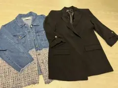 最終大幅お値下げ！ZARAジャケット2点セット