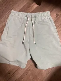 GU メンズ ショートパンツ ライトグリーン Mサイズ