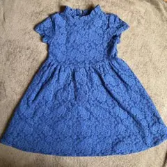 キャサリンコテージワンピース　130cm ネイビー　花柄　美品