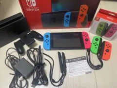 Nintendo Switch 本体 Joy-Con 2セット付き 動作品