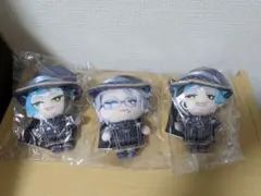 ツイステ　ミニミニぬいぐるみ　アズール　ジェイド　フロイド