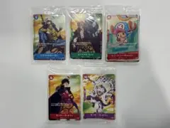 新品 未開封 ワンピースカード セブンイレブン プロモ 7種コンプ